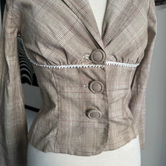 Y2k xoxo blazer jacket - Picture 2 of 5